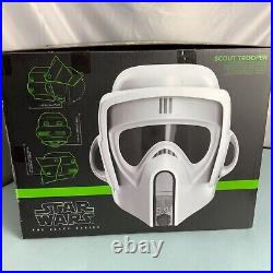 BLACK SERIES STAR WARS SCOUT TROOPER ELECTRONIC HELMET HALLOWEEN Cosplay Mask