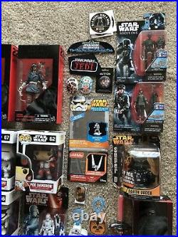 Big Lot of 47 Star Wars items All New