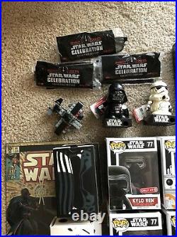 Big Lot of 47 Star Wars items All New