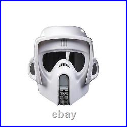 Black Series STAR WARS Biker SCOUT TROOPER Premium Electronic Helmet Sealed