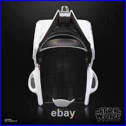 Black Series STAR WARS Biker SCOUT TROOPER Premium Electronic Helmet Sealed