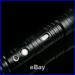Black Star Wars Lightsaber Replica Force FX Dueling Rechargeable Metal Handle