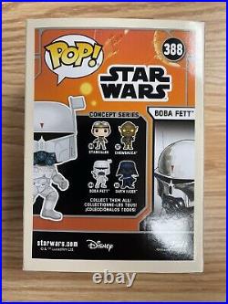 Boba Fett 388 Funko Star Wars Galactic Convention 2020 Concept Series SHARED