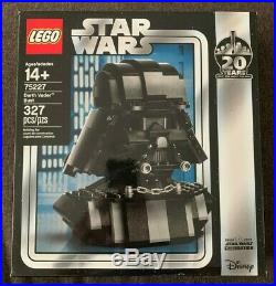 Brand New LEGO Star Wars Darth Vader Bust 20 Year Anniversary NISB (Item 75227)