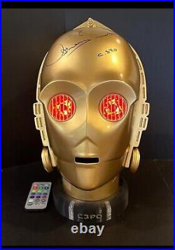 C3PO Head 3D Printed (Raw Print)