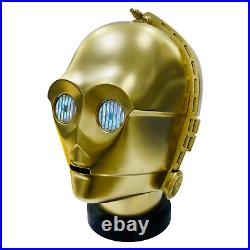 C3PO Head 3D Printed (Raw Print)