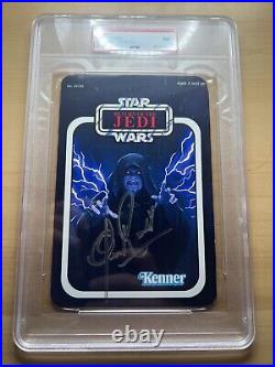CLIVE REVILL Signed Autographed Star Wars Kenner Board Custom PSA DNA Encased