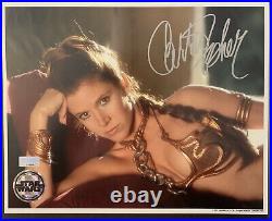 Carrie Fisher Signed Official Pix 8x10 Star Wars Photo Celebrity Authentics Auto