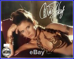 Carrie Fisher Signed Star Wars 8×10 OPX Photo from Celebrity Authentics COA