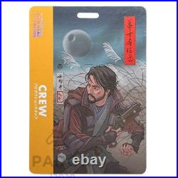 Cassian Andor Star Wars Celebration 2025 Ukiyo-e Badge Limited Japan Crew SWC Cassian Andor Star Wars Celebration 2025 Ukiyo-e Badge Limited Japan Crew SWC