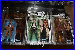 Celebration X-Wing Luke x 2 and 40th anniversary star wars lot of 14 figures