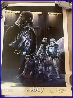 Chris Trevas Star Wars Execution Order Celebration Europe 34/250 Art Print