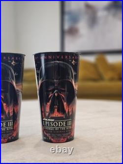 Cinemark 20th Star Wars Episode III Revenge Of The Sith Cup Brand NEW LOT OF 2 Cinemark 20th Star Wars Episode III Revenge Of The Sith Cup Brand NEW LOT OF 2