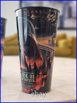 Cinemark 20th Star Wars Episode III Revenge Of The Sith Cup Brand NEW LOT OF 2 Cinemark 20th Star Wars Episode III Revenge Of The Sith Cup Brand NEW LOT OF 2