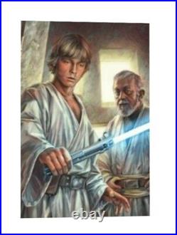 Classic Sports Prints Luke Skywalker Star Wars Ready2Hang Canvas Huge