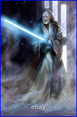 Classic Sports Prints Star Wars Obi-Wan Huge, Ready2Hang Canvas