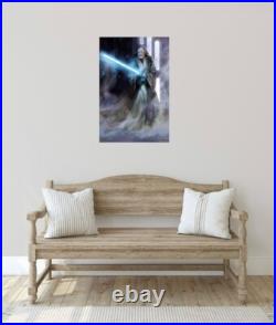 Classic Sports Prints Star Wars Obi-Wan Huge, Ready2Hang Canvas