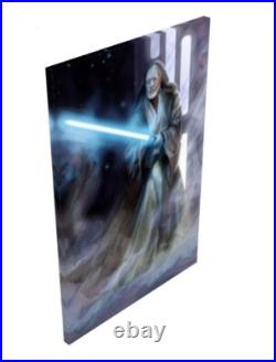 Classic Sports Prints Star Wars Obi-Wan Huge, Ready2Hang Canvas