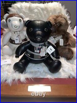 Coach Star Wars 15 Limited Edition Rare Collectible Bears Lot Of 3