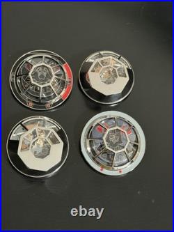 Complete Set Of 4 Star Wars 3D Pins. Limited Edition 3750 Each. Rare Full Set