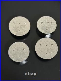 Complete Set Of 4 Star Wars 3D Pins. Limited Edition 3750 Each. Rare Full Set