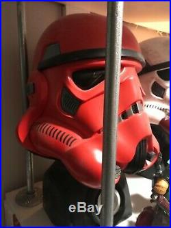 Crimson Stormtrooper Helmet