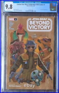 Custom Star Wars Celebration 2025 Comic #1 (Star Wars Beyond Victory) CGC 9.8