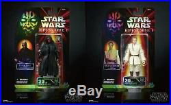 (DHL)Hasbro Star Wars Celebration 6 inch Darth Maul + Obi-Wan Kenobi (set of 2)