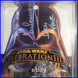 Darth Vader Signed Dave Prowse Star Wars Celebration III Collectors Edition