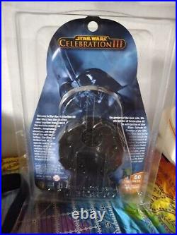 Dave Prowse Autographed Darth Vader Star Wars Celebration III Rare Hasbro Toy