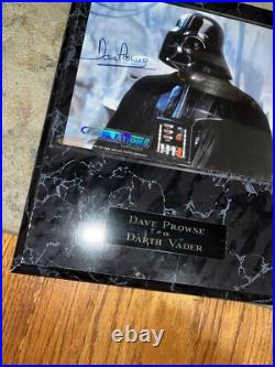 David Prowse Signed Darth Vader Star Wars Celebration II Autograph 02 Photo 8x10
