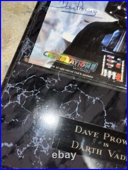 David Prowse Signed Darth Vader Star Wars Celebration II Autograph 02 Photo 8x10