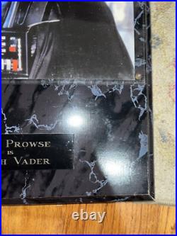David Prowse Signed Darth Vader Star Wars Celebration II Autograph 02 Photo 8x10
