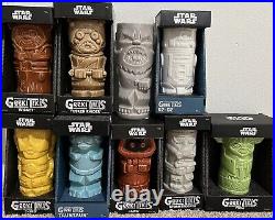 Disney Geeki Tikis Star Wars Ceramic Tiki Mug Set Collection