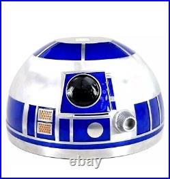 Disney Parks Star Wars Galaxy's Edge R2-D2 Droid Head 10 Metal Serving Bowl