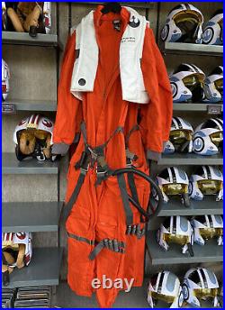 Disney Parks Star Wars Galaxys Edge X-Wing Pilot Flight Suit Cosplay Mens L