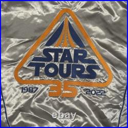 Disney Star Tours 35th Anniversary Star Wars Celebration Jacket 2022 Used SZ M