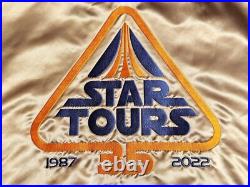 Disney Star Tours 35th Anniversary Star Wars Celebration Jacket 2022 XL
