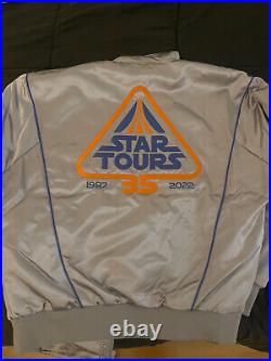 Disney Star Tours LM Edition 35th Anniversary Star Wars Celebration Jacket Sz M