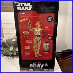 Disney Star Wars C-3PO Interactive Robotic 17 Protocol Droid Talks & Moves