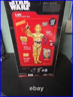 Disney Star Wars C-3PO Interactive Robotic 17 Protocol Droid Talks & Moves