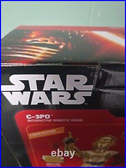 Disney Star Wars C-3PO Interactive Robotic 17 Protocol Droid Talks & Moves