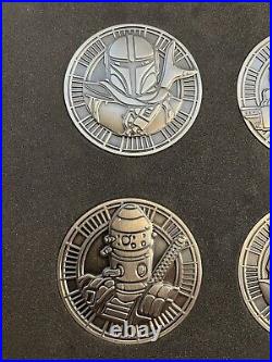 Disney Star Wars Celebration 2020 Bounty Hunter Collectors Coin Set LE 500 +Xtra
