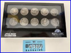 Disney Star Wars Celebration 2020 LTD Edition Bounty Hunter Collectors Coin Set Disney Star Wars Celebration 2020 LTD Edition Bounty Hunter Collectors Coin Set