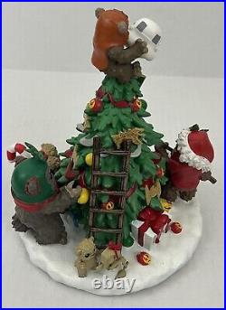 Disney Star Wars Ewok Celebration and Finale Musical Figurine Christmas Tree NEW