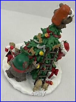 Disney Star Wars Ewok Celebration and Finale Musical Figurine Christmas Tree NEW