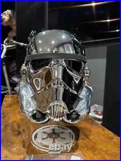 EFX 40th Anniversary Chrome Stormtrooper Helmet. Star Wars A New Hope