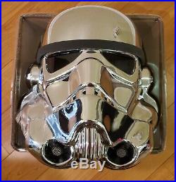 EFX Star Wars Chrome Stormtrooper Helmet 40th Anniversary Celebration ANH 11