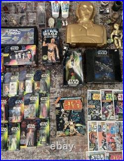 Entire Childhood Star Wars Collection 150+ Items