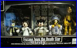 Escape From Death Star Star Wars Donald D, Minnie M, Pluto And Goofy New Disney